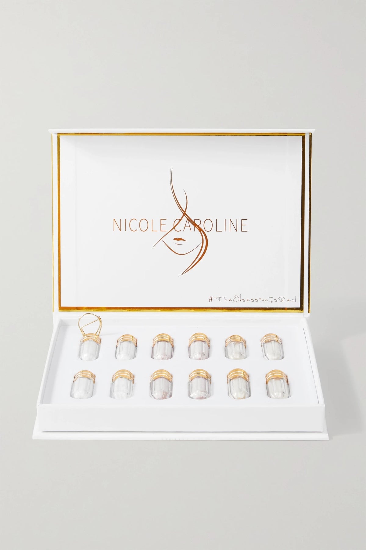 Nicole Caroline Facial Ice Kit Re-Fill Blends set of (12)